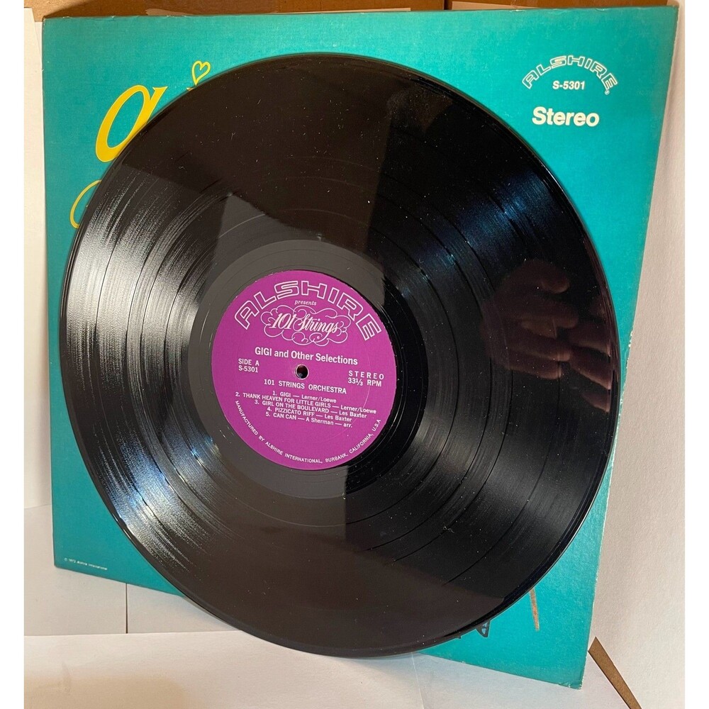 101 Strings Music & Songs From GIGI  LP Vinyl Record S-5301 - Picture 3 of 3